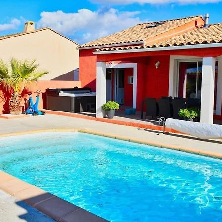 Villa Elegante A Carcassonne Avec Jardin Et Jacuzzi Eksteriør bilde