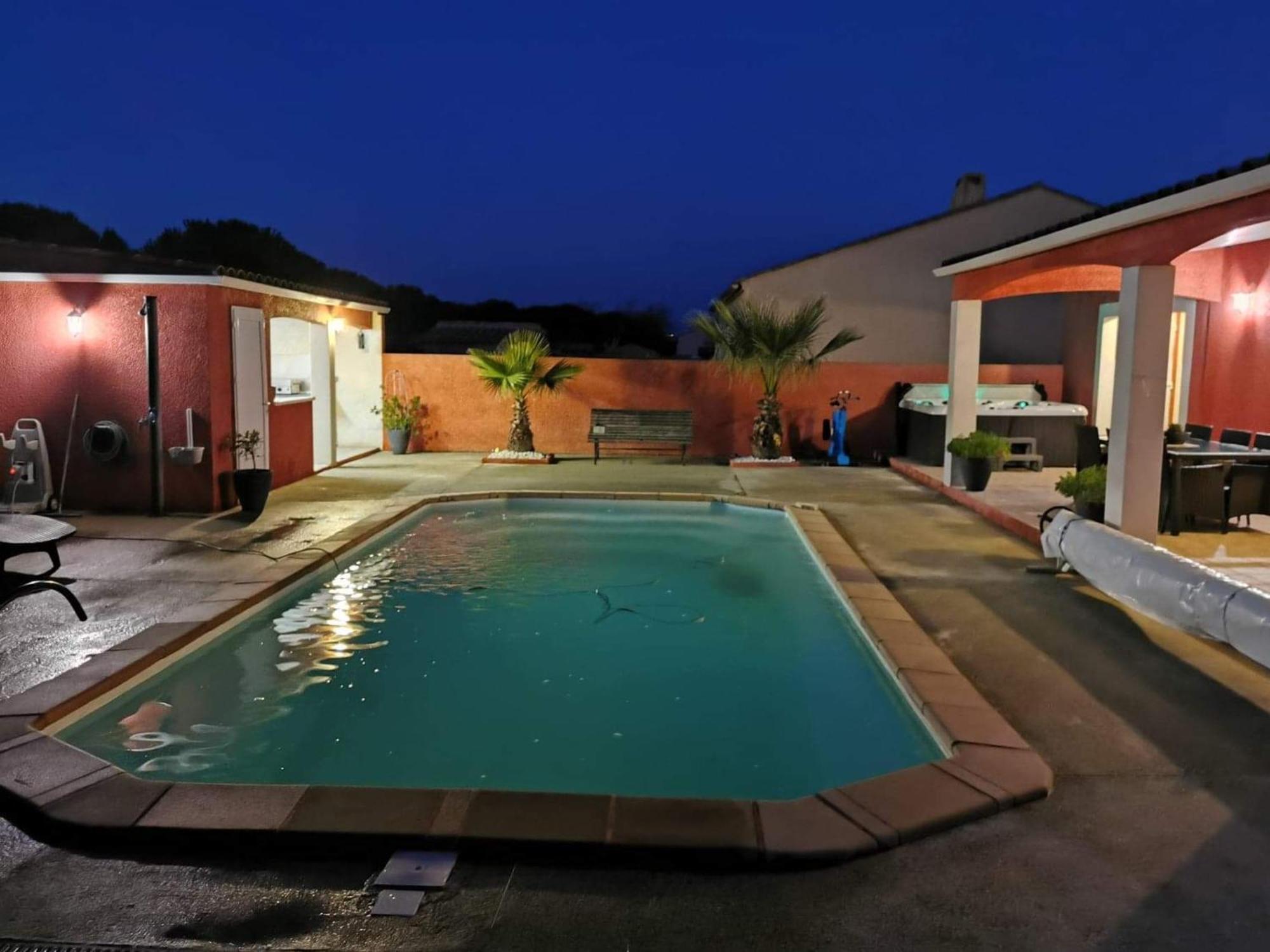 Villa Elegante A Carcassonne Avec Jardin Et Jacuzzi Eksteriør bilde